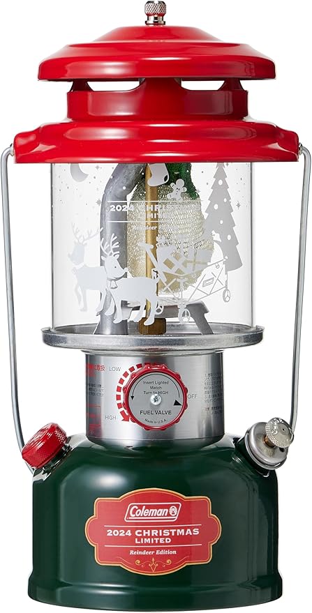 Coleman クリスマス2Wayランタン　消灯時の様子
