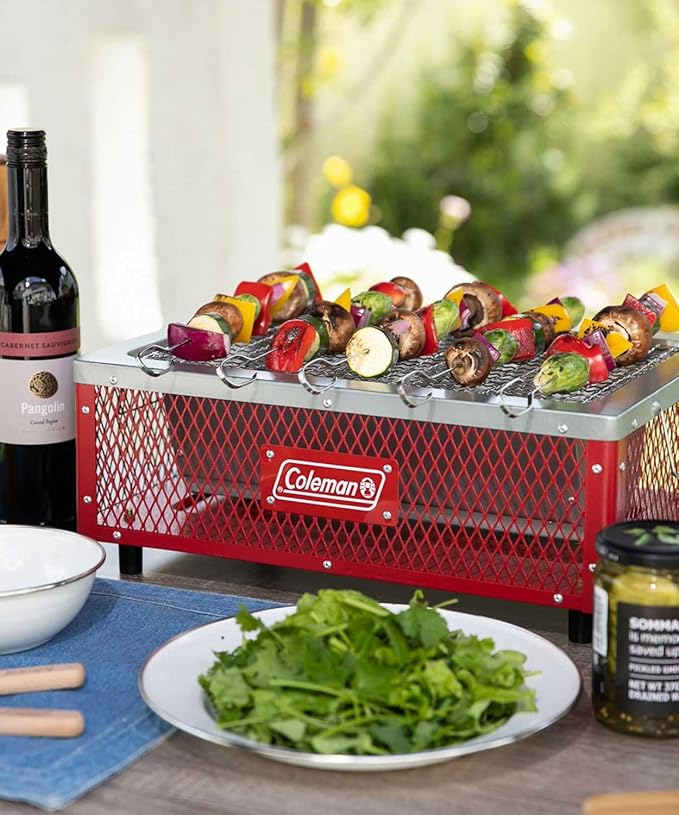 Coleman クールステージテーブルトップグリル　使用例